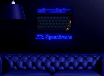 Neón Led "Sinclair ZX Spectrum"