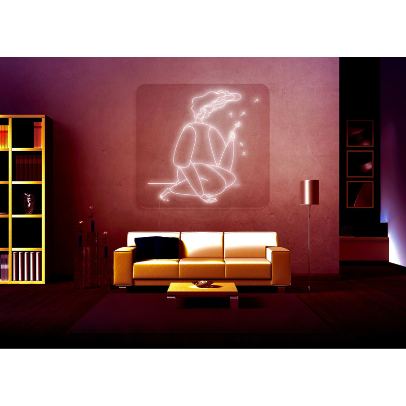 neon led diente de leon, lightsandwires