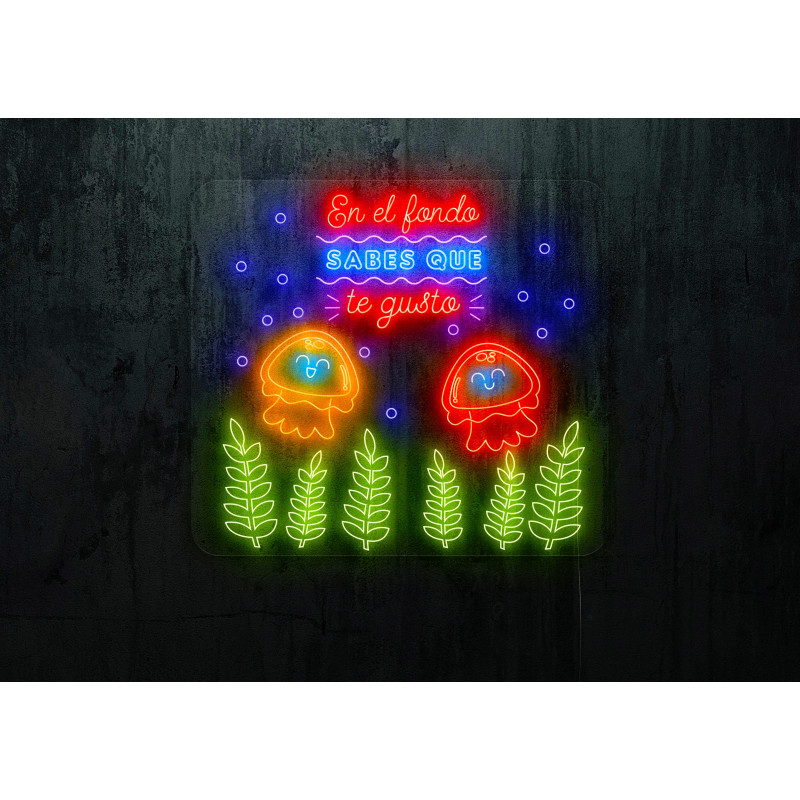 Carteles de neón LED - Luces de neón "Power"