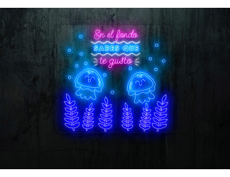 Carteles de neón LED - Luces de neón "Power"
