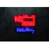 neon led keith harring, lightsandwires