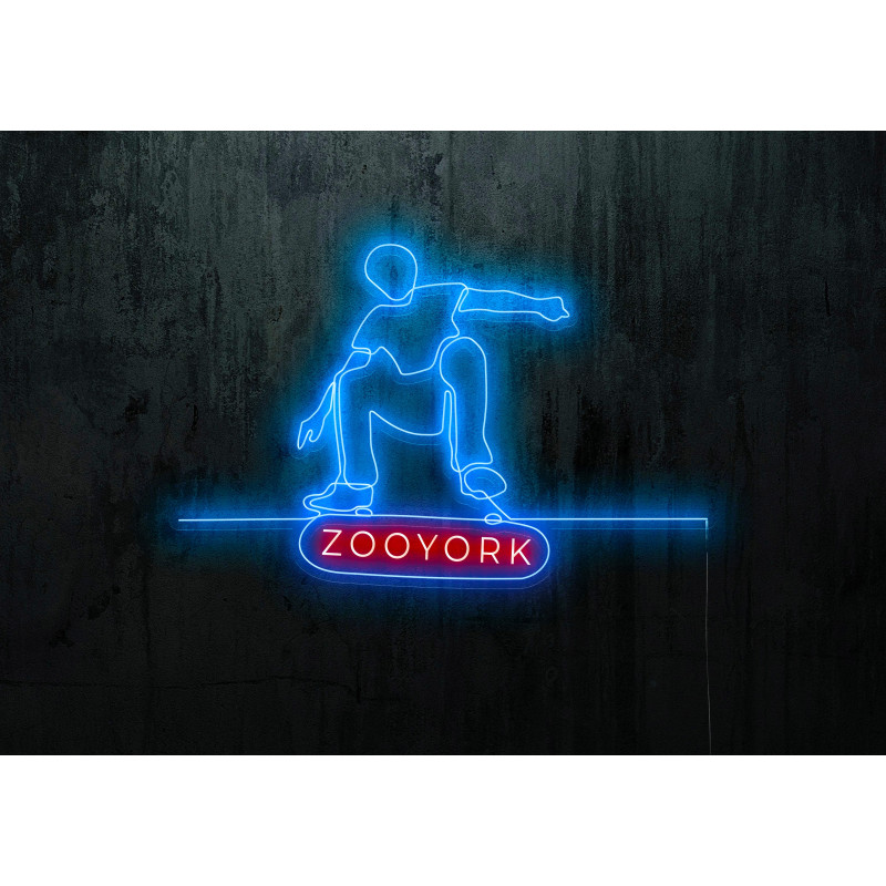Carteles de neón LED - Luces de neón "Zooyork"