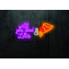 Carteles de Neón Led - Luces de neón "All you need is love & pizza"