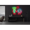 Carteles de neón LED - Luces de neón "Tuercas con amor"