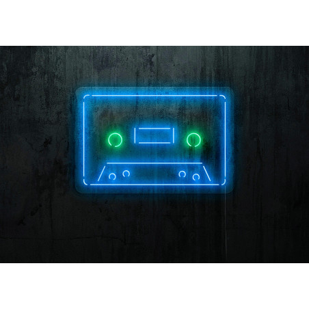 Carteles de Neón Led - Luces de neón "Cinta casete"
