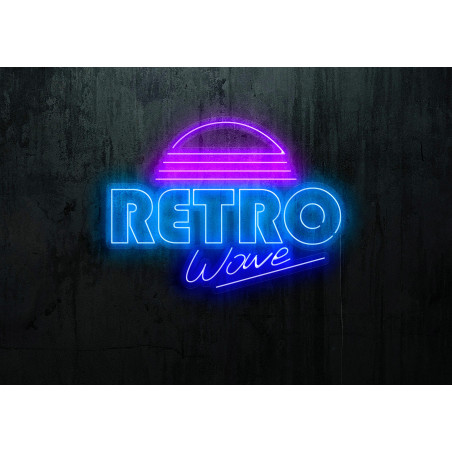 Carteles de Neón Led - Luces de neón "Retro Wave"
