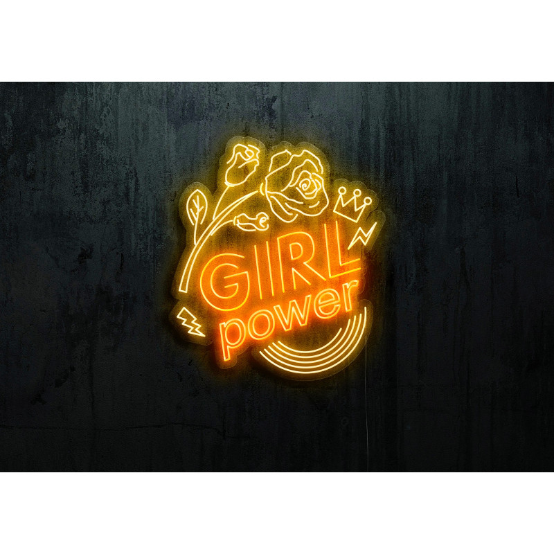 Carteles de Neón Led - Luces de neón "Girl Power "