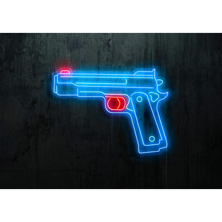 Carteles de Neón Led - Luces de neón "Pistola"