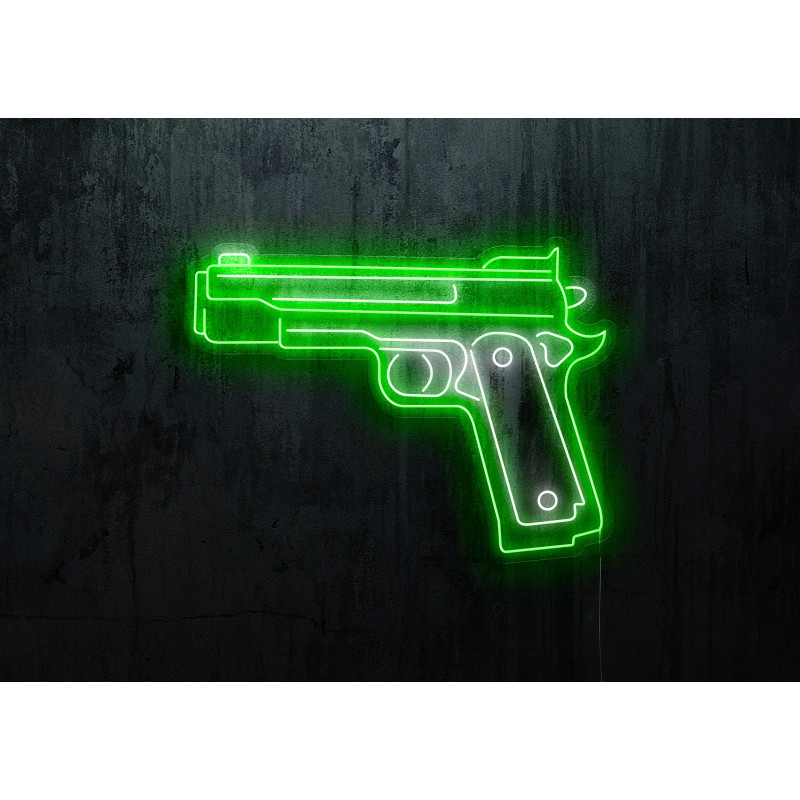 Carteles de Neón Led - Luces de neón "Pistola"