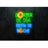 Carteles de Neón Led - Luces de neón "Dormir de día, fiesta de noche"