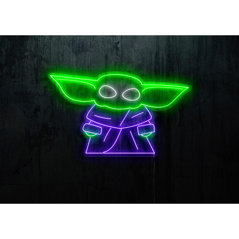 Carteles de Neón Led - Luces de neón "Baby Yoda"