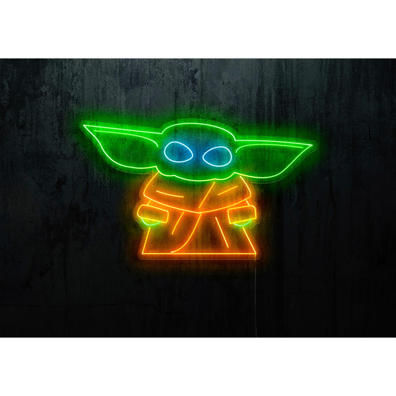 Carteles de Neón Led - Luces de neón "Baby Yoda"