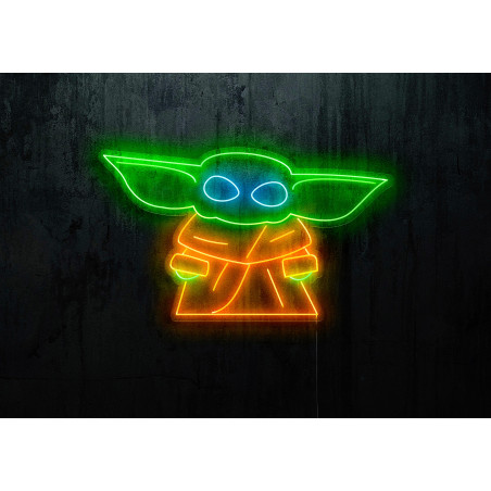 Carteles de Neón Led - Luces de neón "Baby Yoda"