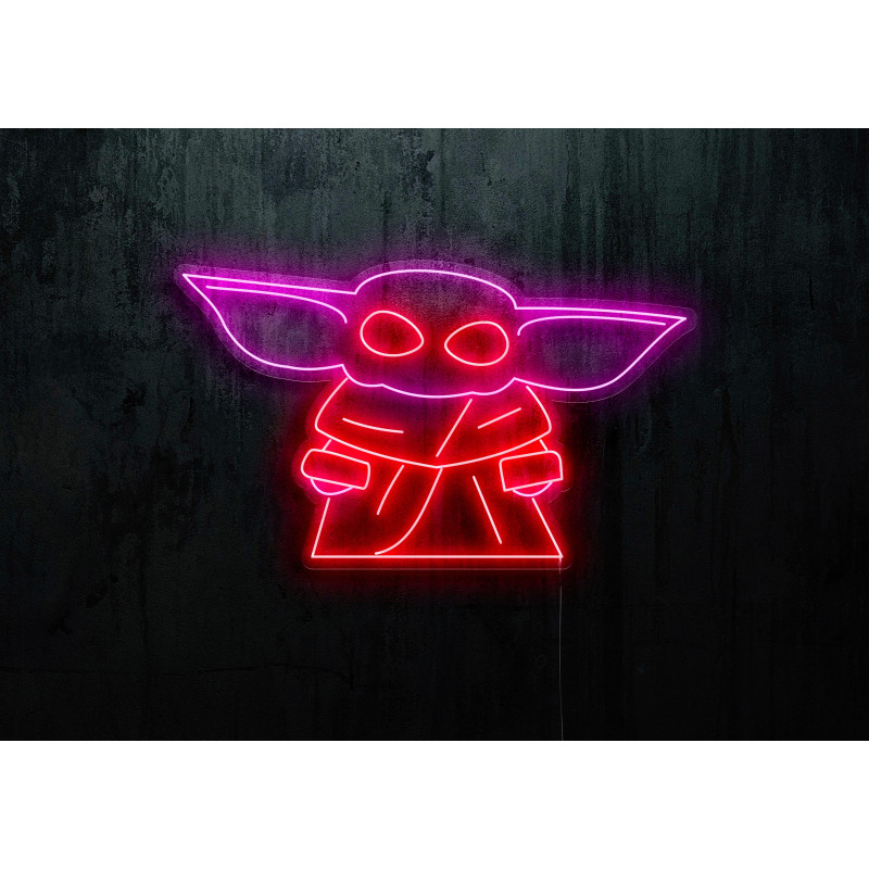 Carteles de Neón Led - Luces de neón "Baby Yoda"