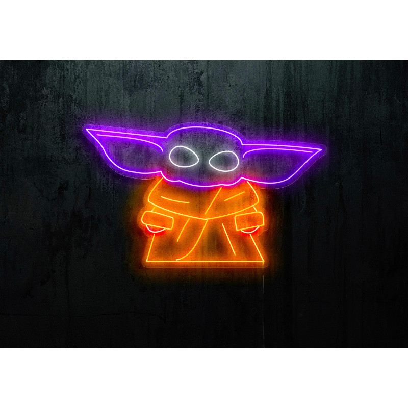 Carteles de Neón Led - Luces de neón "Baby Yoda"