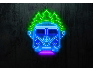 Carteles de Neón Led - Luces de neón "Furgo Camper"