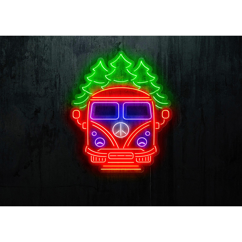 Carteles de Neón Led - Luces de neón "Furgo Camper"