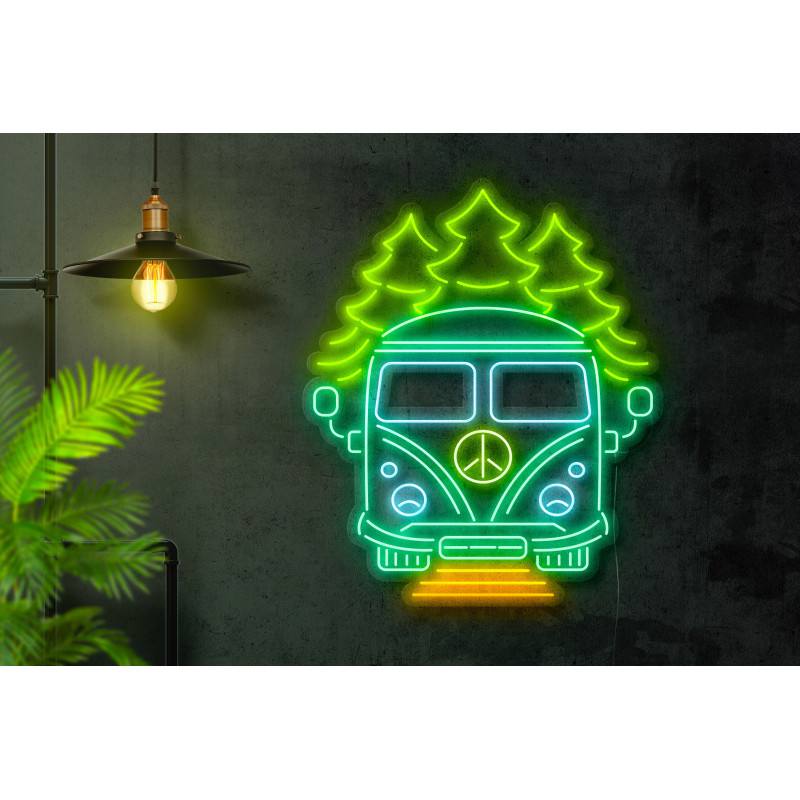 Carteles de Neón Led - Luces de neón "Furgo Camper"