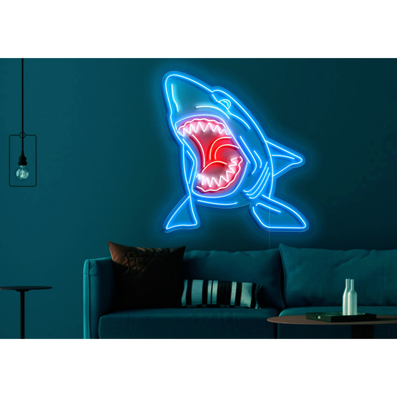 rotulo de neon led Flex y metacrilato