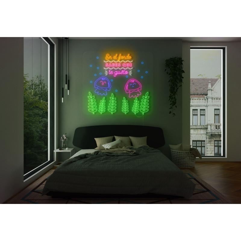 Carteles de neón LED - Luces de neón "Power"