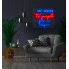Carteles de Neón Led - Luces de neón "Be Goog to people for no reason"