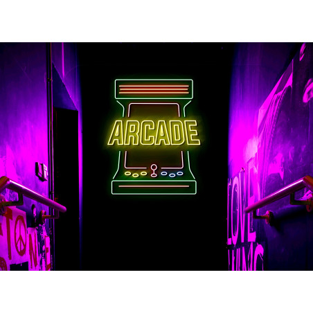 Carteles de Neón Led - Luces de neón "Maquina Arcade"