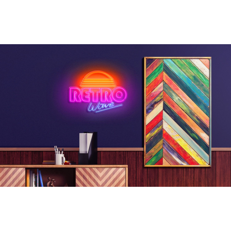 Carteles de Neón Led - Luces de neón "Retro Wave"