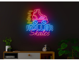 Carteles de Neón Led - Luces de neón "Roller Skates"