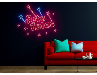 Carteles de Neón Led - Luces de neón "Peta Zeta"