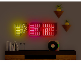 Carteles de Neón Led - Luces de neón "Pez"