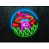 NEON LED OVNI, COLOR AZUL,LILA,VERDE Y ROJO LIGHTSANDWIRES