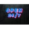 NEON LED OPEN 24, LIGHTSANDWIRES
