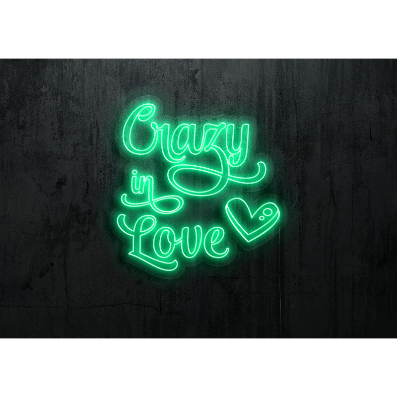 Carteles de Neón Led - Luces de neón "Crazy in love"