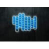 Carteles de neón LED - Luces de neón "Sopa de letras"