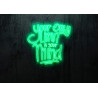 Rotulos de neón LED - Luces de neón "You only live one"