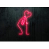 Carteles de Neón Led - Luces de neón "Sujeta el amor"
