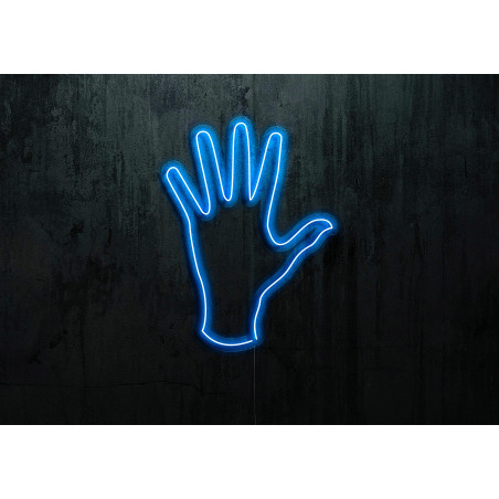 Carteles de neón LED - Luces de neón "Mano"