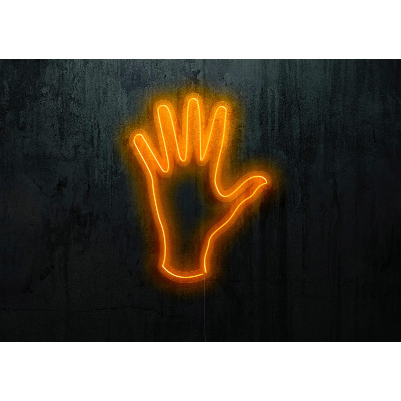 Carteles de neón LED - Luces de neón "Mano"