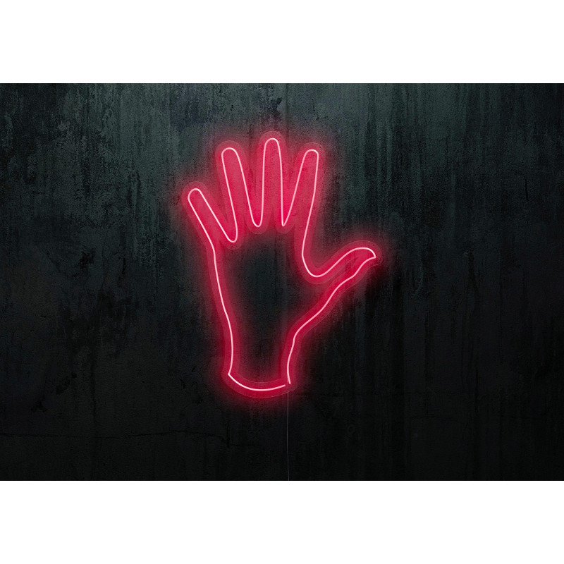 Carteles de neón LED - Luces de neón "Mano"