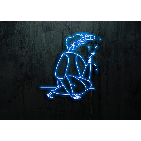 neon led diente de leon, lightsandwires