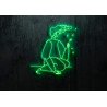 neon led diente de leon, lightsandwires